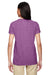 Gildan 5V00L/G500VL Womens Short Sleeve V-Neck T-Shirt Heather Radiant Orchid Back
