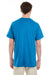 Gildan G530 Mens Short Sleeve Crewneck T-Shirt w/ Pocket Sapphire Blue Back