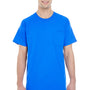 Gildan Mens Short Sleeve Crewneck T-Shirt w/ Pocket - Royal Blue