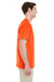 Gildan G530 Mens Short Sleeve Crewneck T-Shirt w/ Pocket Orange Side