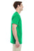 Gildan G530 Mens Short Sleeve Crewneck T-Shirt w/ Pocket Irish Green Side