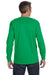 Gildan G540 Mens Long Sleeve Crewneck T-Shirt Irish Green Back