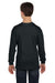 Gildan G540B Youth Long Sleeve Crewneck T-Shirt Black Back