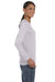Gildan G540L Womens Long Sleeve Crewneck T-Shirt Sport Grey Side