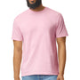 Gildan Mens Softstyle Short Sleeve Crewneck T-Shirt - Light Pink