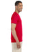 Gildan G640 Mens Softstyle Short Sleeve Crewneck T-Shirt Cherry Red Side