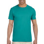Gildan Mens Softstyle Short Sleeve Crewneck T-Shirt - Jade Dome Green