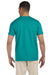 Gildan G640 Mens Softstyle Short Sleeve Crewneck T-Shirt Jade Green Back