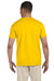 Gildan G640 Mens Softstyle Short Sleeve Crewneck T-Shirt Daisy Yellow Back