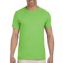 Gildan Mens Softstyle Short Sleeve Crewneck T-Shirt - Lime Green