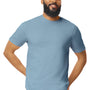 Gildan Mens Softstyle Short Sleeve Crewneck T-Shirt - Stone Blue