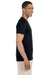 Gildan G640 Mens Softstyle Short Sleeve Crewneck T-Shirt Black Side