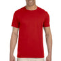 Gildan Mens Softstyle Short Sleeve Crewneck T-Shirt - Red