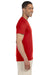 Gildan G640 Mens Softstyle Short Sleeve Crewneck T-Shirt Red Side