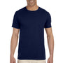 Gildan Mens Softstyle Short Sleeve Crewneck T-Shirt - Navy Blue