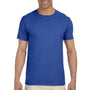 Gildan Mens Softstyle Short Sleeve Crewneck T-Shirt - Metro Blue