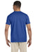 Gildan G640 Mens Softstyle Short Sleeve Crewneck T-Shirt Metro Blue Back