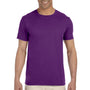 Gildan Mens Softstyle Short Sleeve Crewneck T-Shirt - Purple