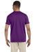 Gildan G640 Mens Softstyle Short Sleeve Crewneck T-Shirt Purple Back