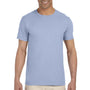 Gildan Mens Softstyle Short Sleeve Crewneck T-Shirt - Light Blue