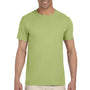Gildan Mens Softstyle Short Sleeve Crewneck T-Shirt - Kiwi Green
