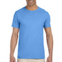 Gildan Mens Softstyle Short Sleeve Crewneck T-Shirt - Carolina Blue