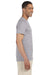 Gildan G640 Mens Softstyle Short Sleeve Crewneck T-Shirt Sport Grey Side