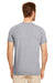 Gildan G640 Mens Softstyle Short Sleeve Crewneck T-Shirt Heather Graphite Grey Back