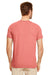 Gildan G640 Mens Softstyle Short Sleeve Crewneck T-Shirt Heather Bronze Red Back