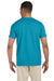 Gildan G640 Mens Softstyle Short Sleeve Crewneck T-Shirt Tropical Blue Back