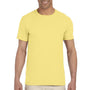 Gildan Mens Softstyle Short Sleeve Crewneck T-Shirt - Cornsilk Yellow