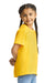 Gildan 64000B Youth Softstyle Short Sleeve Crewneck T-Shirt Daisy Yellow SIde