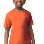 Gildan Youth Softstyle Short Sleeve Crewneck T-Shirt - Orange