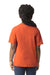 Gildan 64000B Youth Softstyle Short Sleeve Crewneck T-Shirt Orange Back
