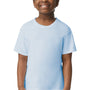 Gildan Youth Softstyle Short Sleeve Crewneck T-Shirt - Light Blue