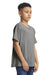 Gildan 64000B Youth Softstyle Short Sleeve Crewneck T-Shirt Heather Graphite Grey SIde