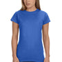 Gildan Womens Softstyle Short Sleeve Crewneck T-Shirt - Heather Royal Blue