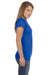 Gildan G640L Womens Softstyle Short Sleeve Crewneck T-Shirt Royal Blue Side