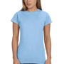 Gildan Womens Softstyle Short Sleeve Crewneck T-Shirt - Light Blue