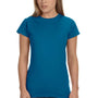 Gildan Womens Softstyle Short Sleeve Crewneck T-Shirt - Antique Sapphire Blue