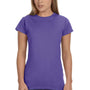 Gildan Womens Softstyle Short Sleeve Crewneck T-Shirt - Heather Purple