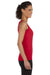 Gildan G642L Womens Softstyle Tank Top Cherry Red Side