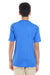 Gildan G645B Youth Softstyle Short Sleeve Crewneck T-Shirt Heather Royal Blue Back