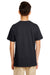 Gildan G645B Youth Softstyle Short Sleeve Crewneck T-Shirt Black Back