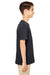 Gildan G645B Youth Softstyle Short Sleeve Crewneck T-Shirt Black Side