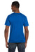 Gildan G64V Mens Softstyle Short Sleeve V-Neck T-Shirt Royal Blue Back