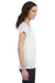 Gildan G64VL Womens Softstyle Short Sleeve V-Neck T-Shirt White Side