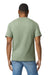 Gildan G650 Mens Softstyle Short Sleeve Crewneck T-Shirt Sage Green Back