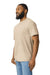Gildan G650 Mens Softstyle Short Sleeve Crewneck T-Shirt Sand Side