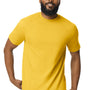 Gildan Mens Softstyle Short Sleeve Crewneck T-Shirt - Daisy Yellow - NEW
